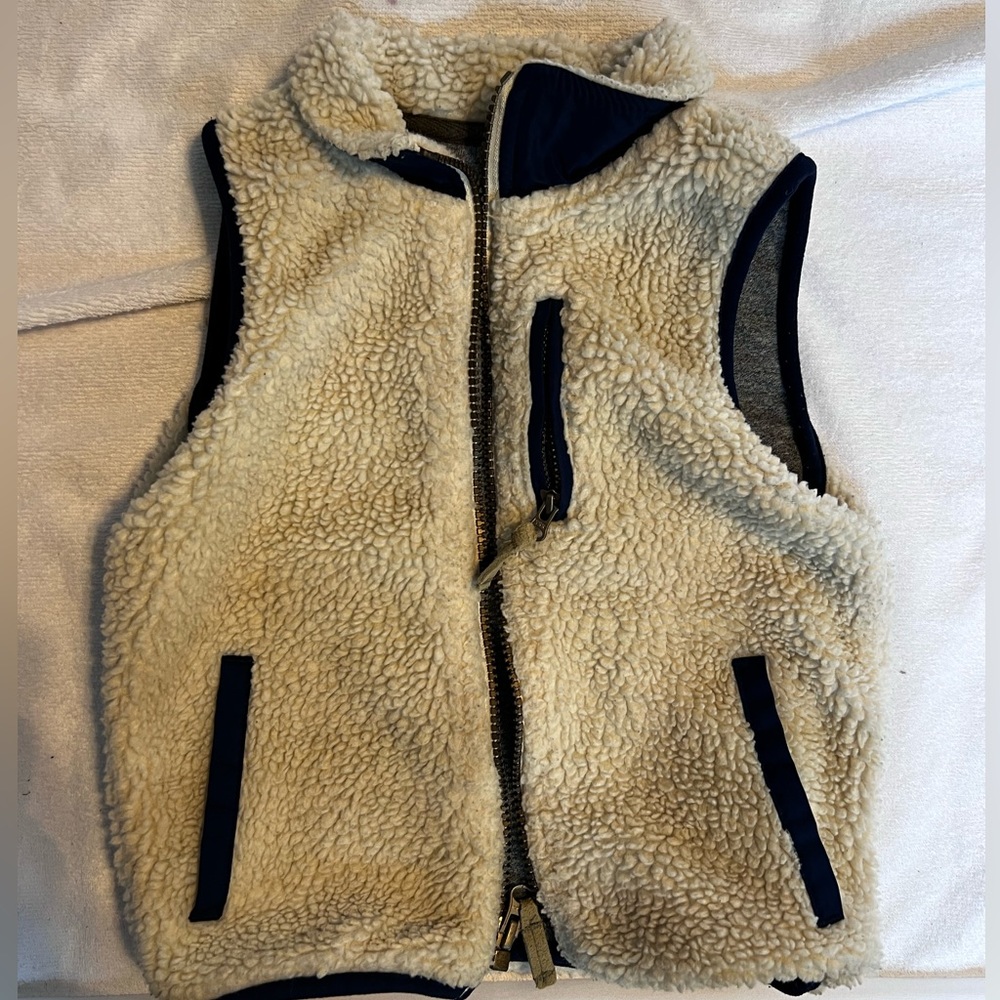 Fluffy Toddler Vest